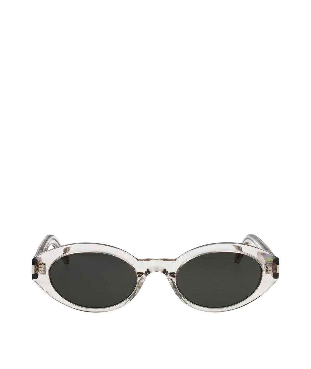 SAINT LAURENT Бежевые солнцезащитные очки, фото 1