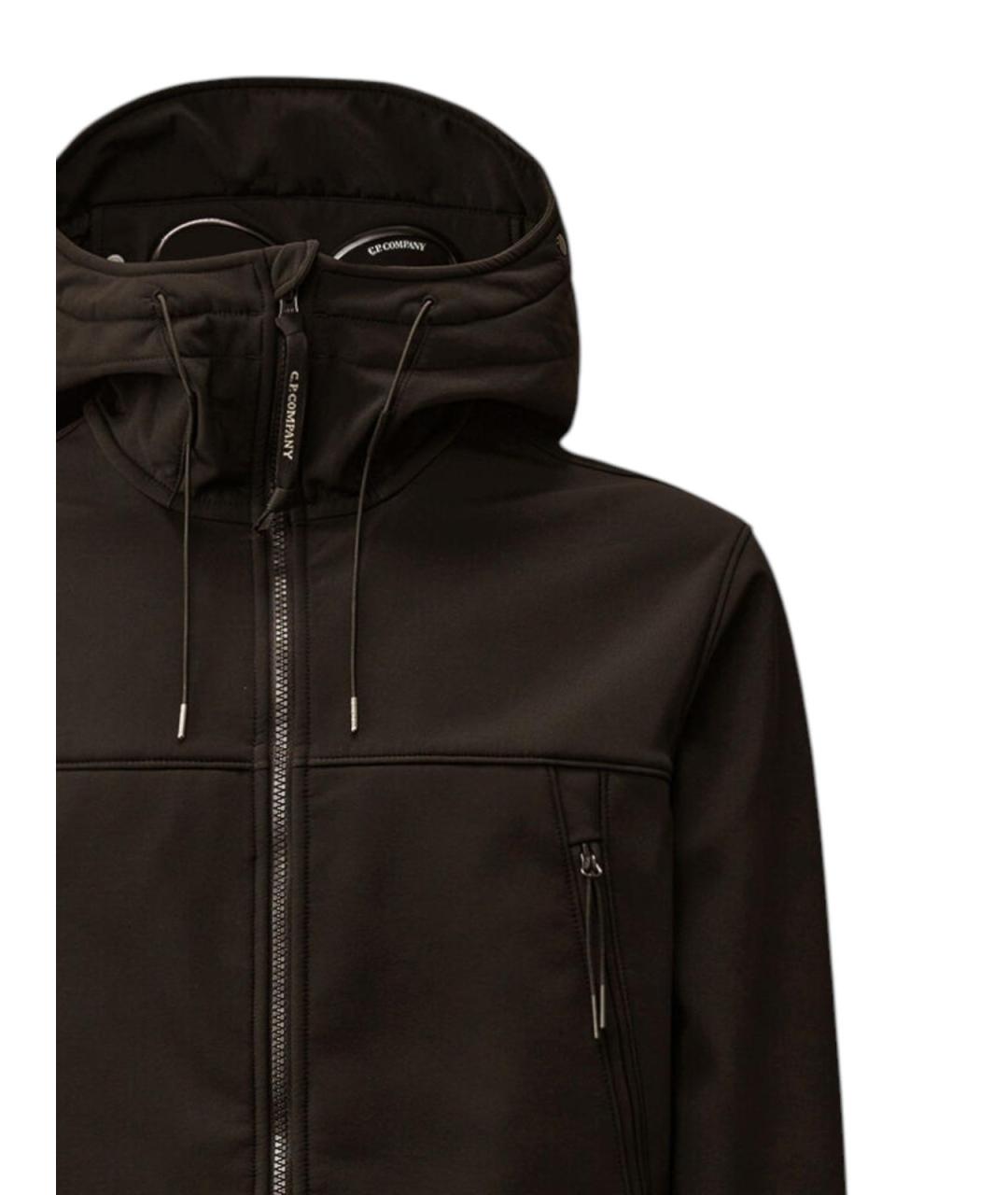 CP COMPANY Черная полиэстеровая куртка, фото 2