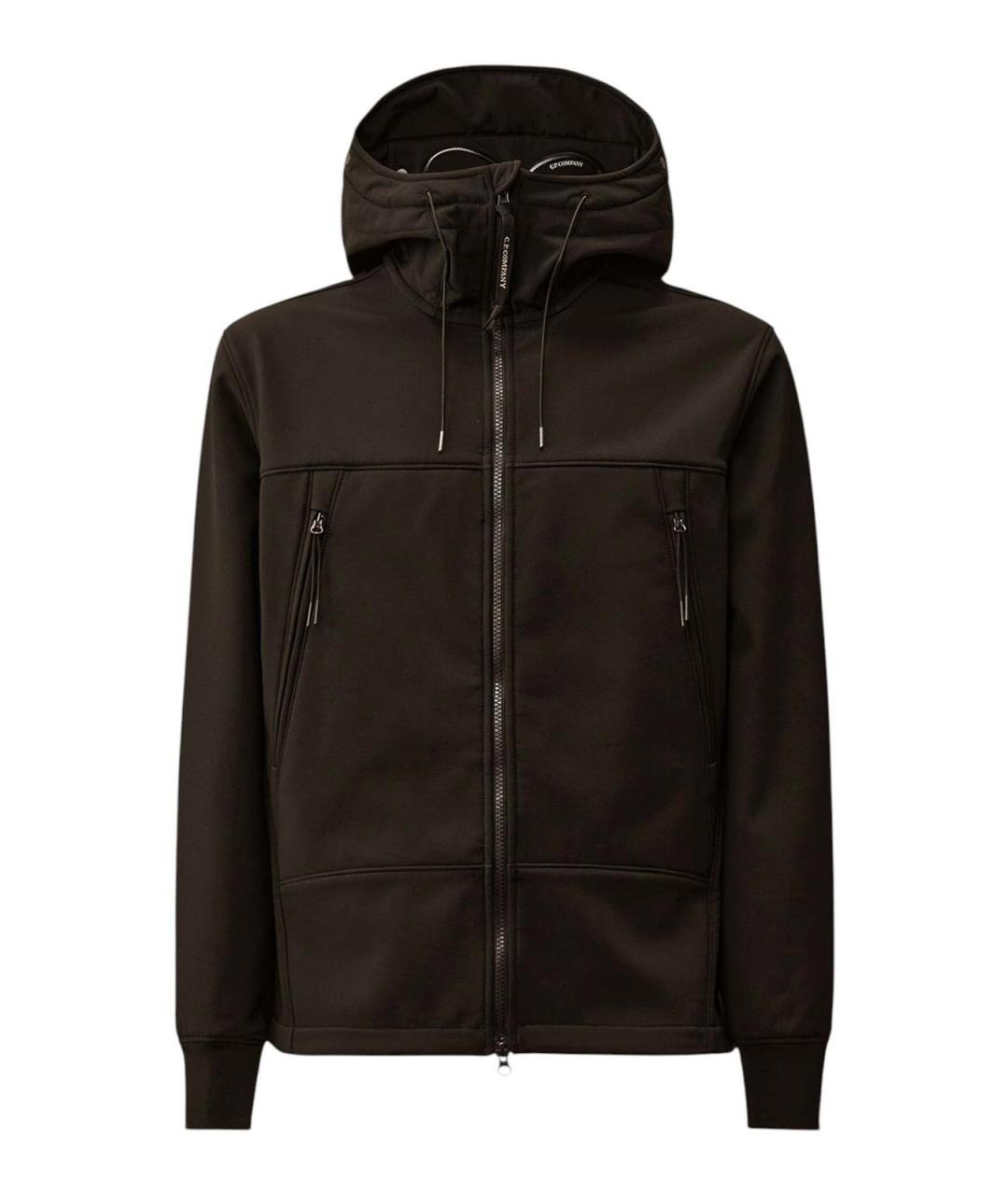 CP COMPANY Черная полиэстеровая куртка, фото 1