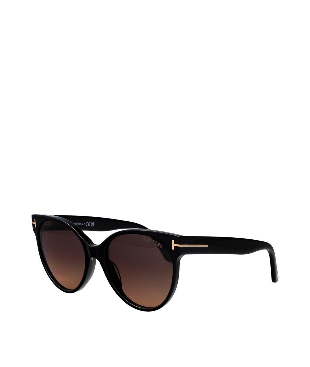 TOM FORD Черные солнцезащитные очки, фото 2
