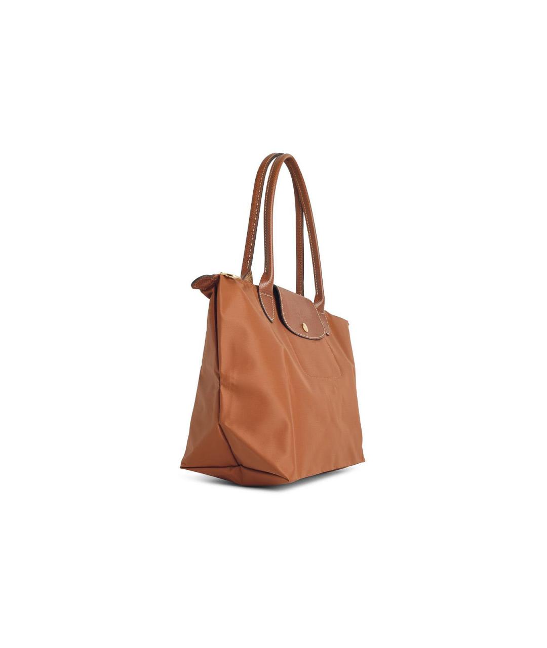 LONGCHAMP Коричневая синтетическая сумка через плечо, фото 2