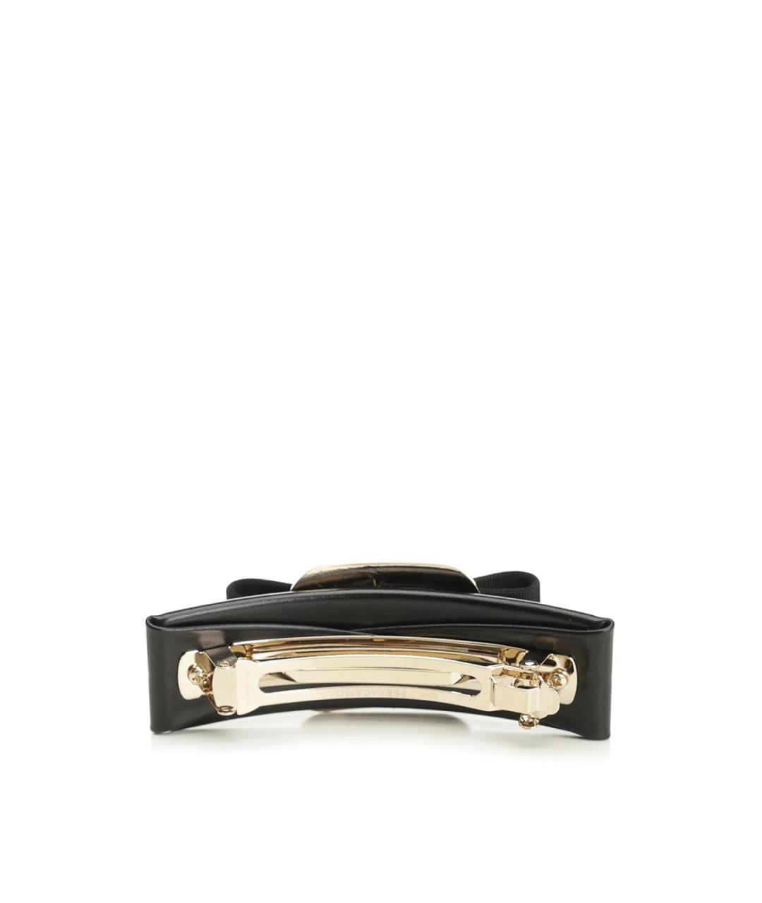 FERRAGAMO Черная заколка, фото 2