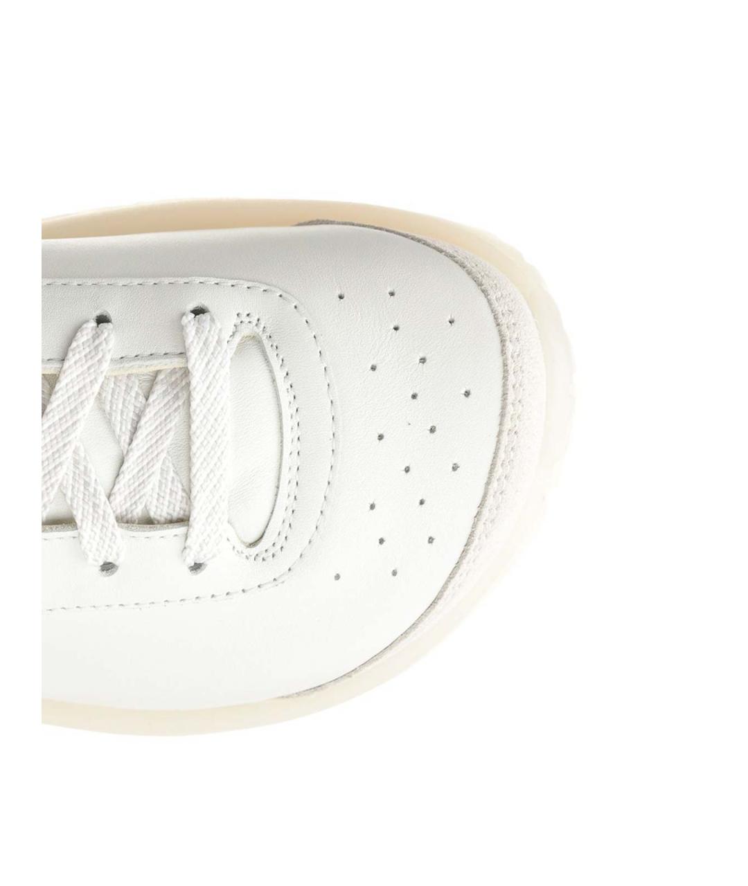 BIRKENSTOCK Белые кожаные кроссовки, фото 4