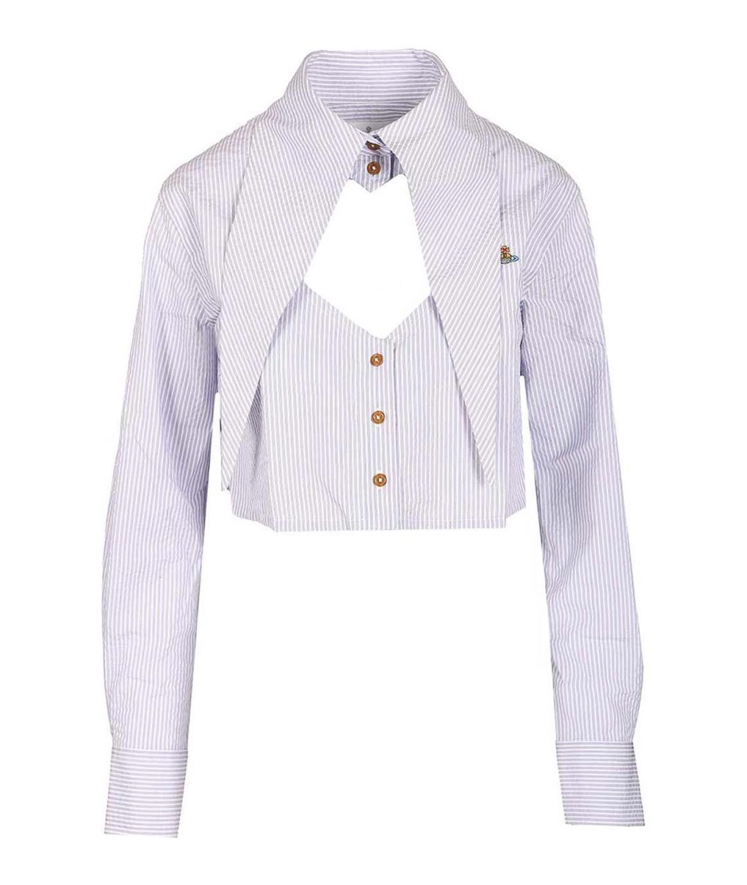 VIVIENNE WESTWOOD Мульти хлопковая рубашка, фото 1