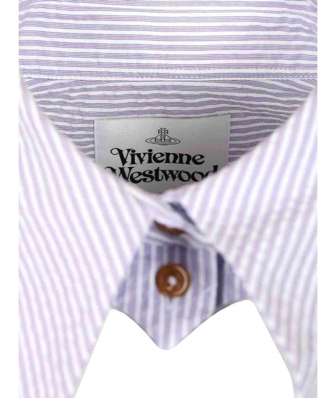 VIVIENNE WESTWOOD Мульти хлопковая рубашка, фото 4