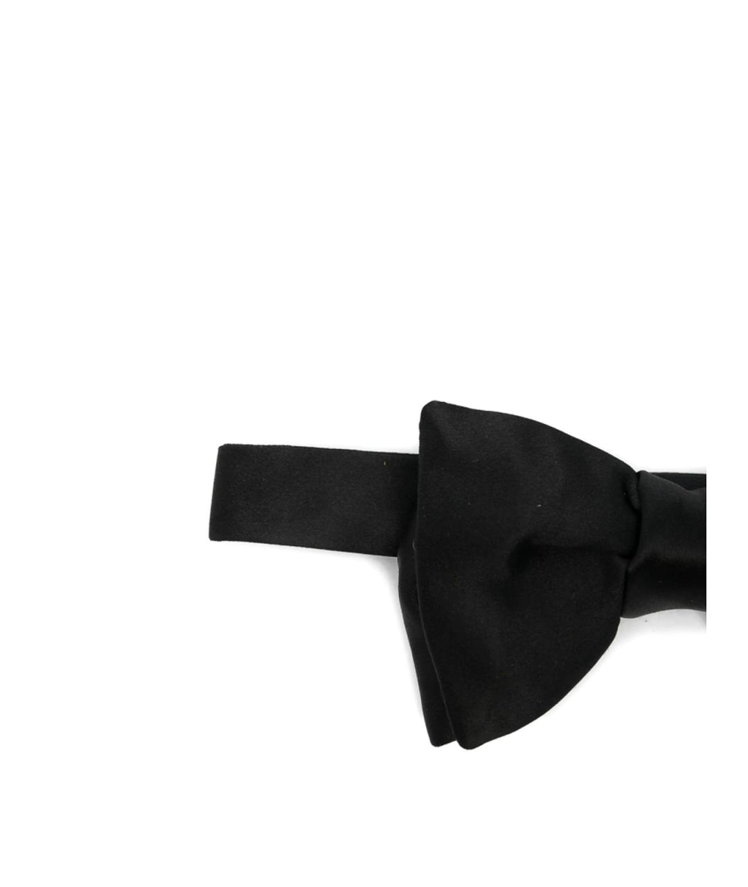 TOM FORD Черный шелковый галстук, фото 2