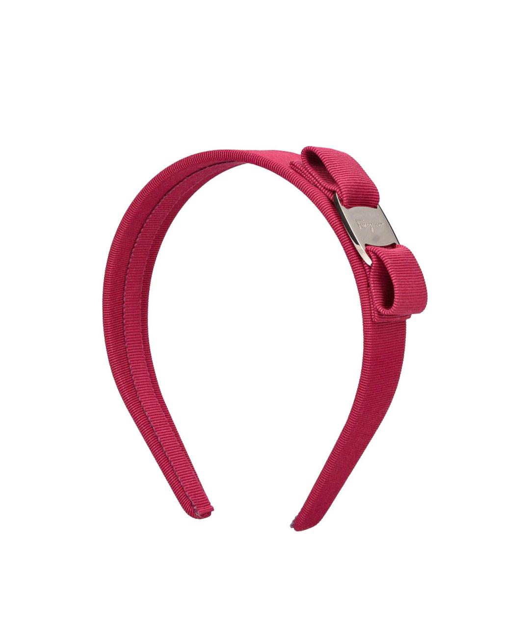FERRAGAMO Красный ободок, фото 1