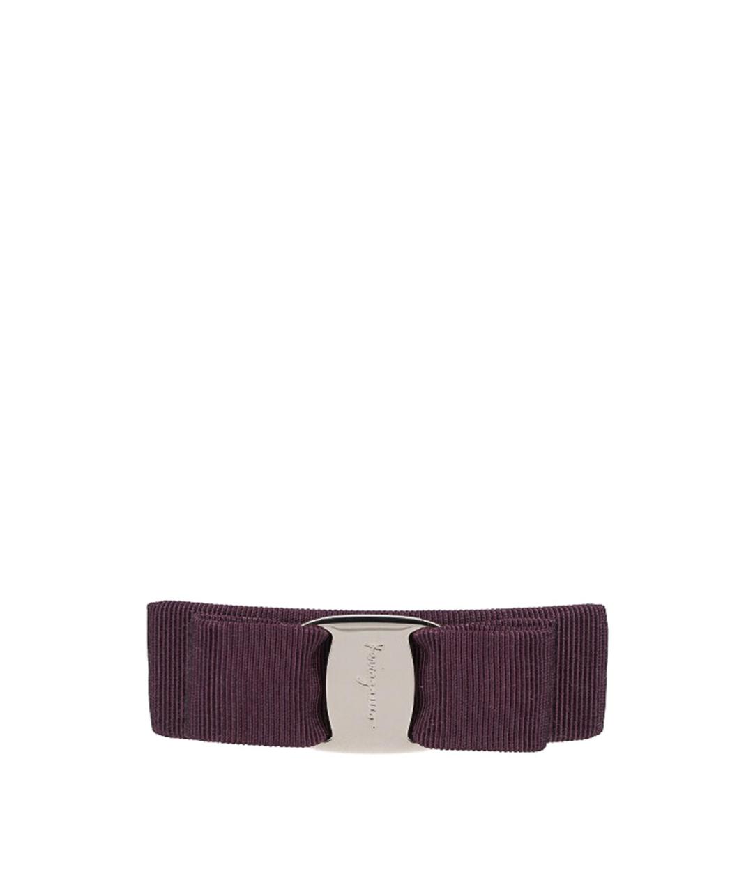 FERRAGAMO Коричневая заколка, фото 1