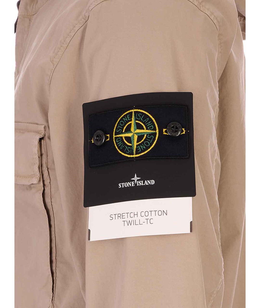 STONE ISLAND Коричневая куртка, фото 3