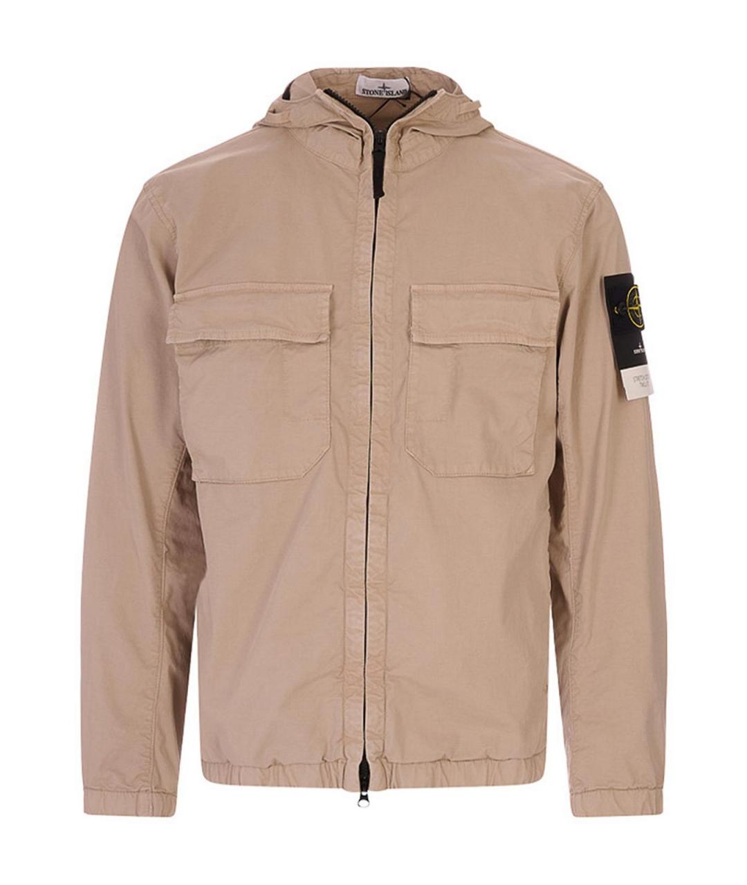 STONE ISLAND Коричневая куртка, фото 1