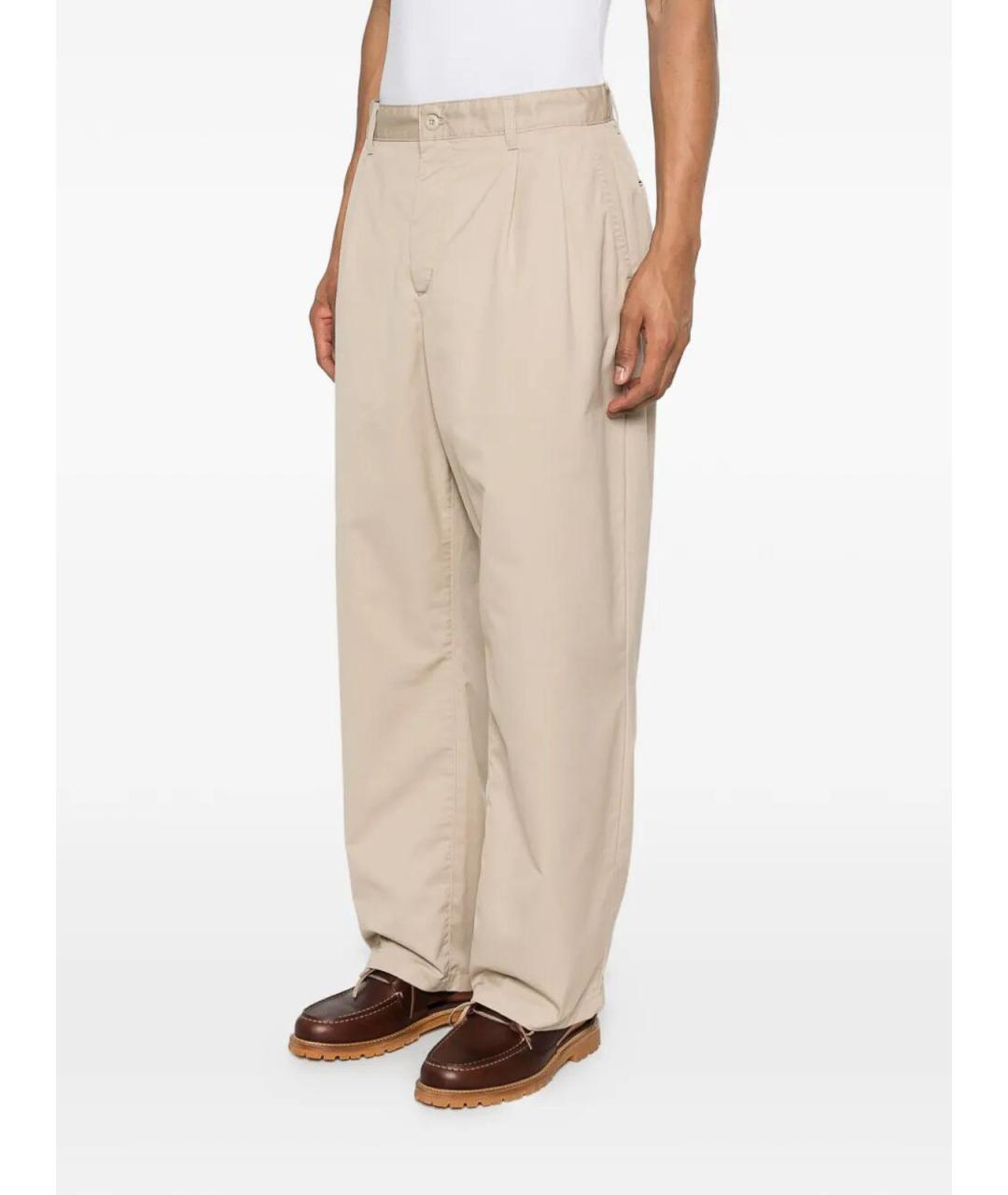 CARHARTT Белые полиэстеровые повседневные брюки, фото 4