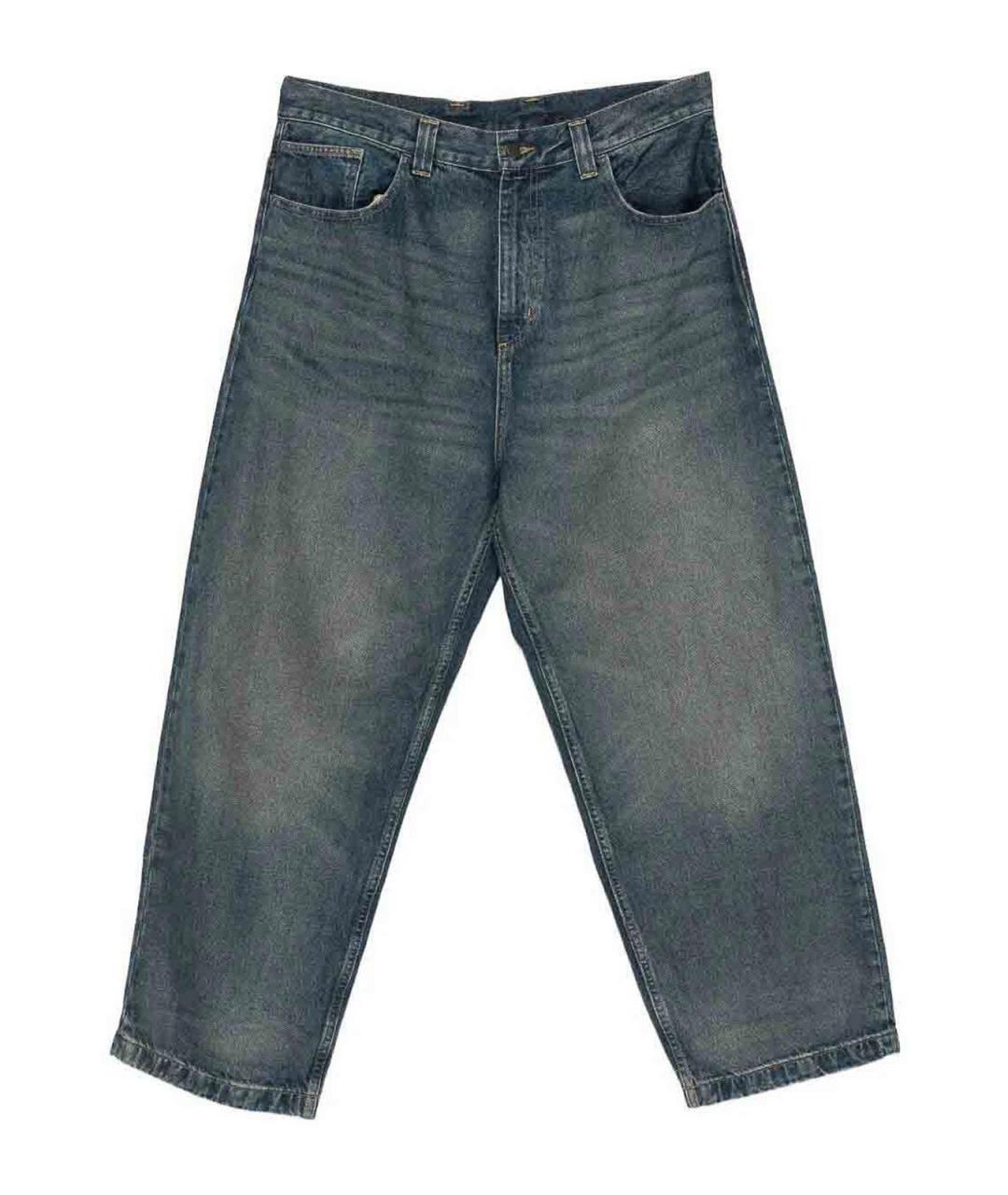 CARHARTT Синие хлопковые повседневные брюки, фото 1