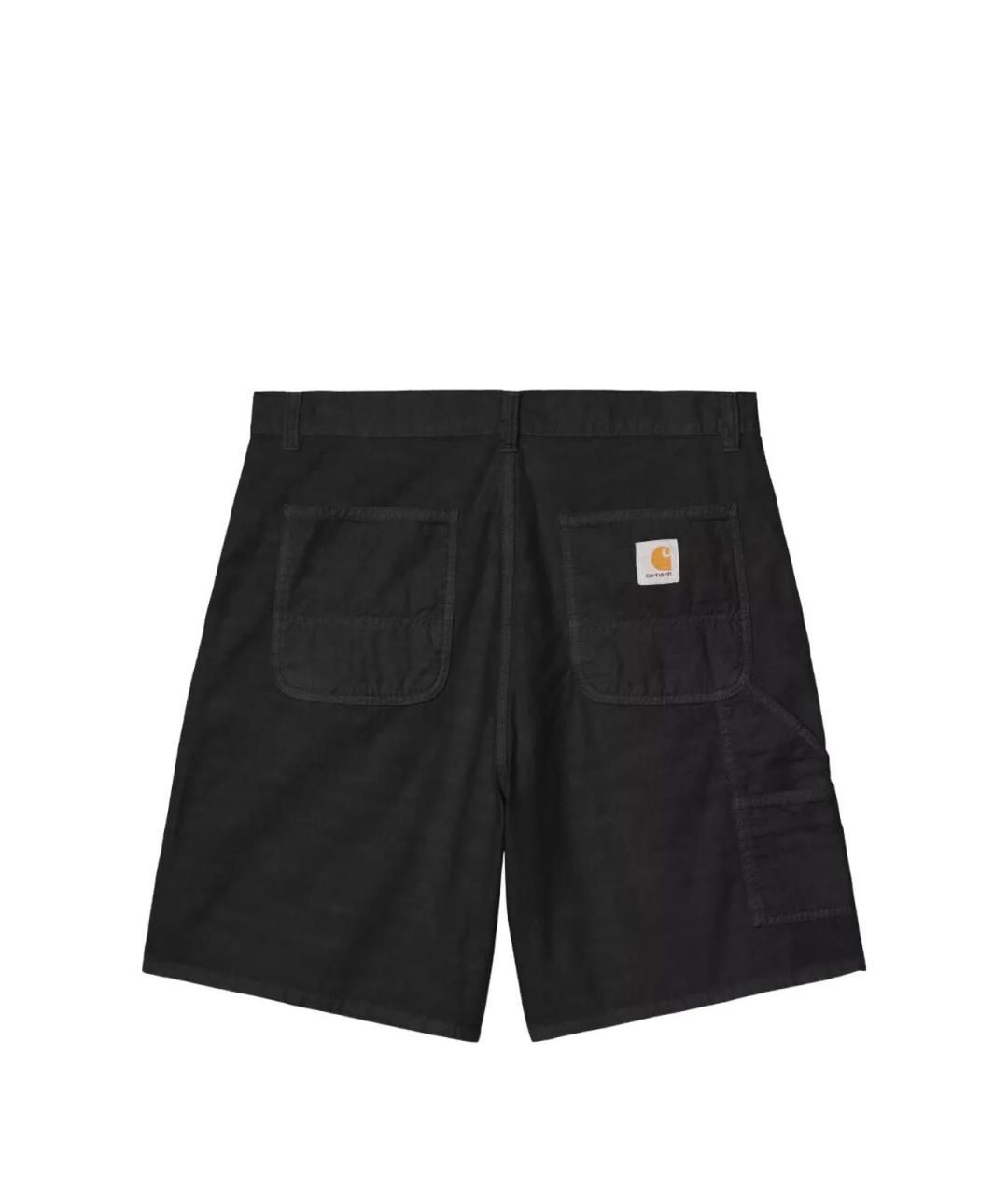 CARHARTT Черные хлопковые шорты, фото 2