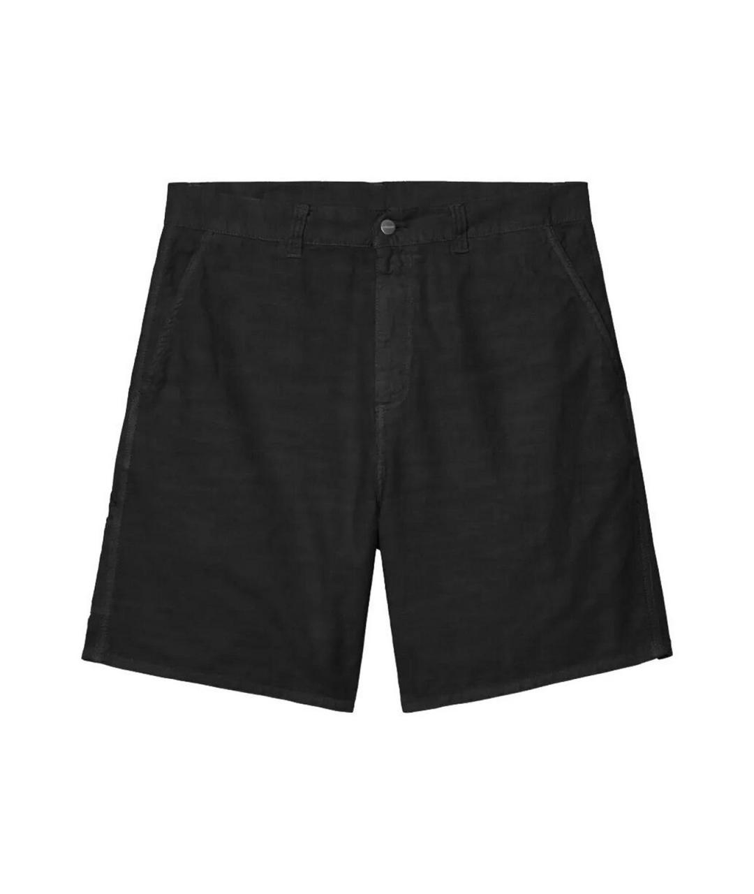 CARHARTT Черные хлопковые шорты, фото 1