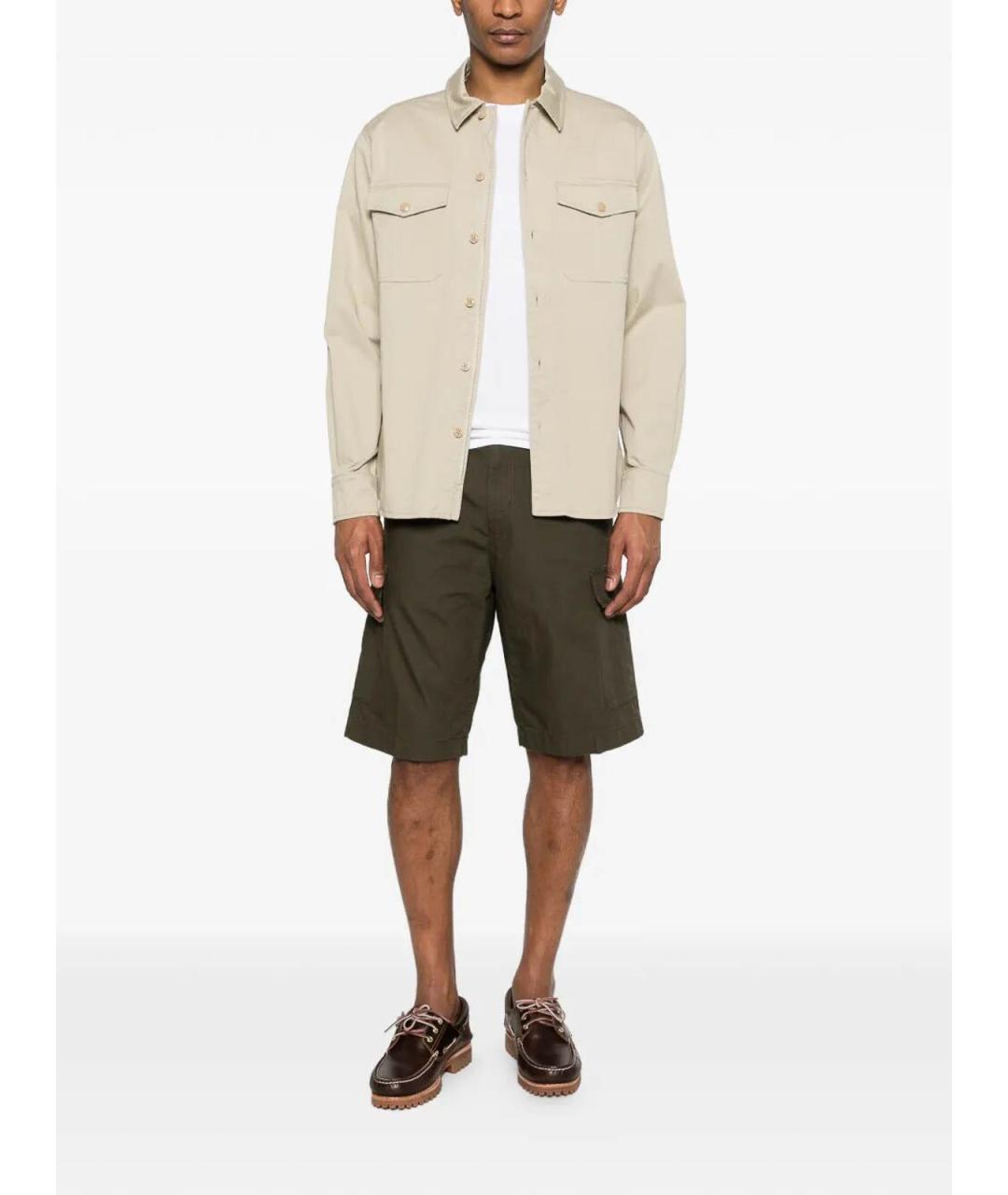 CARHARTT Зеленые хлопковые шорты, фото 2