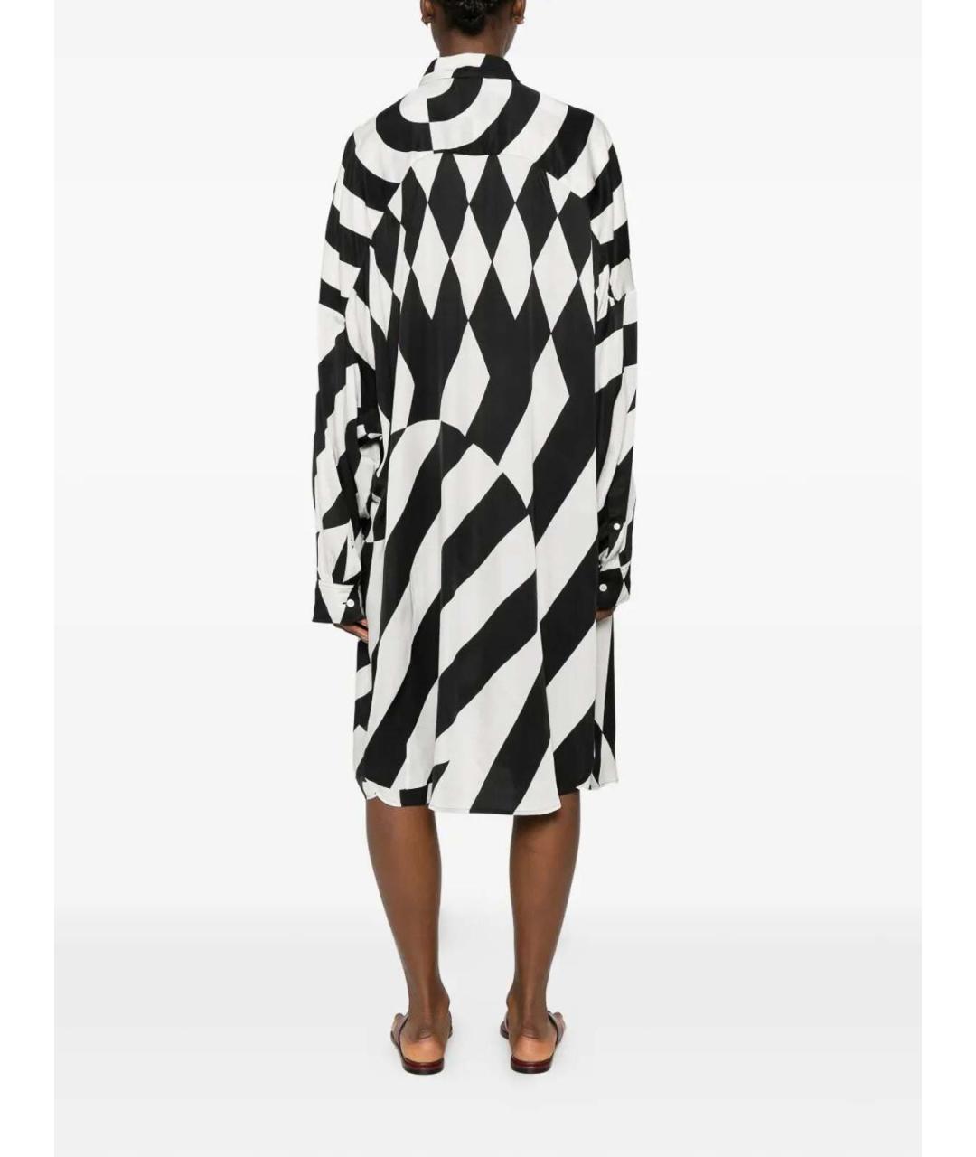 DRIES VAN NOTEN Мульти вискозное повседневное платье, фото 5