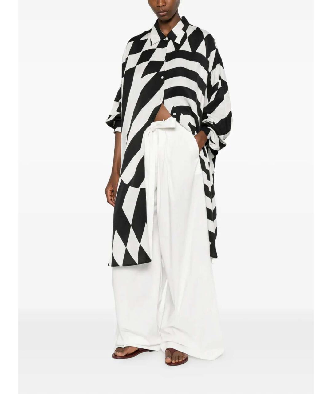 DRIES VAN NOTEN Мульти вискозное повседневное платье, фото 3