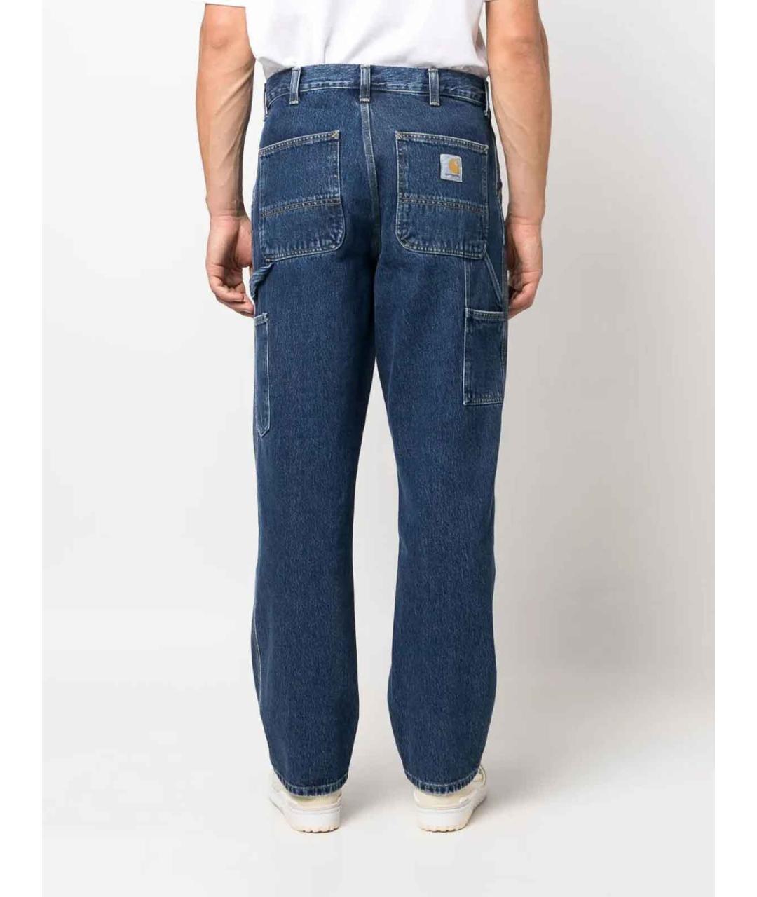 CARHARTT Синие хлопковые повседневные брюки, фото 2