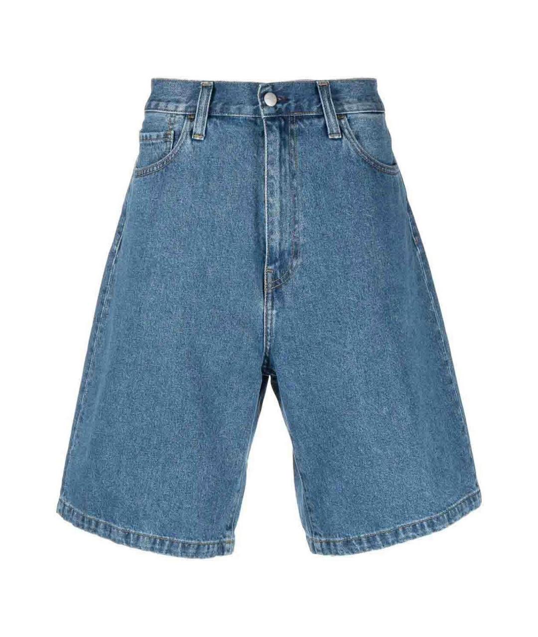CARHARTT Синие хлопковые шорты, фото 1