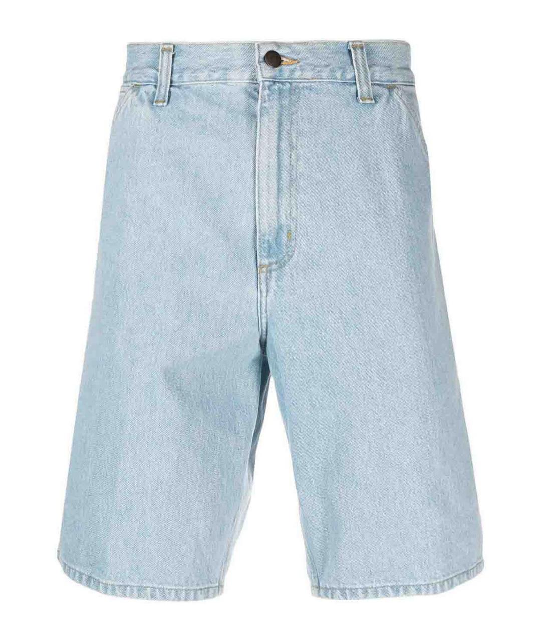 CARHARTT Синие хлопковые шорты, фото 1