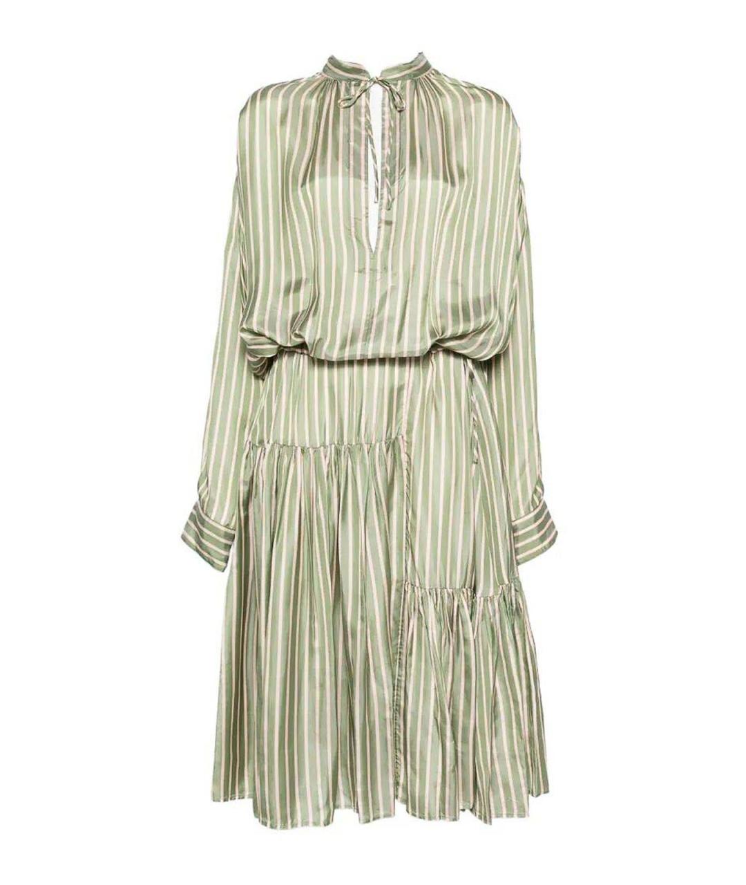 DRIES VAN NOTEN Мульти вискозное повседневное платье, фото 1