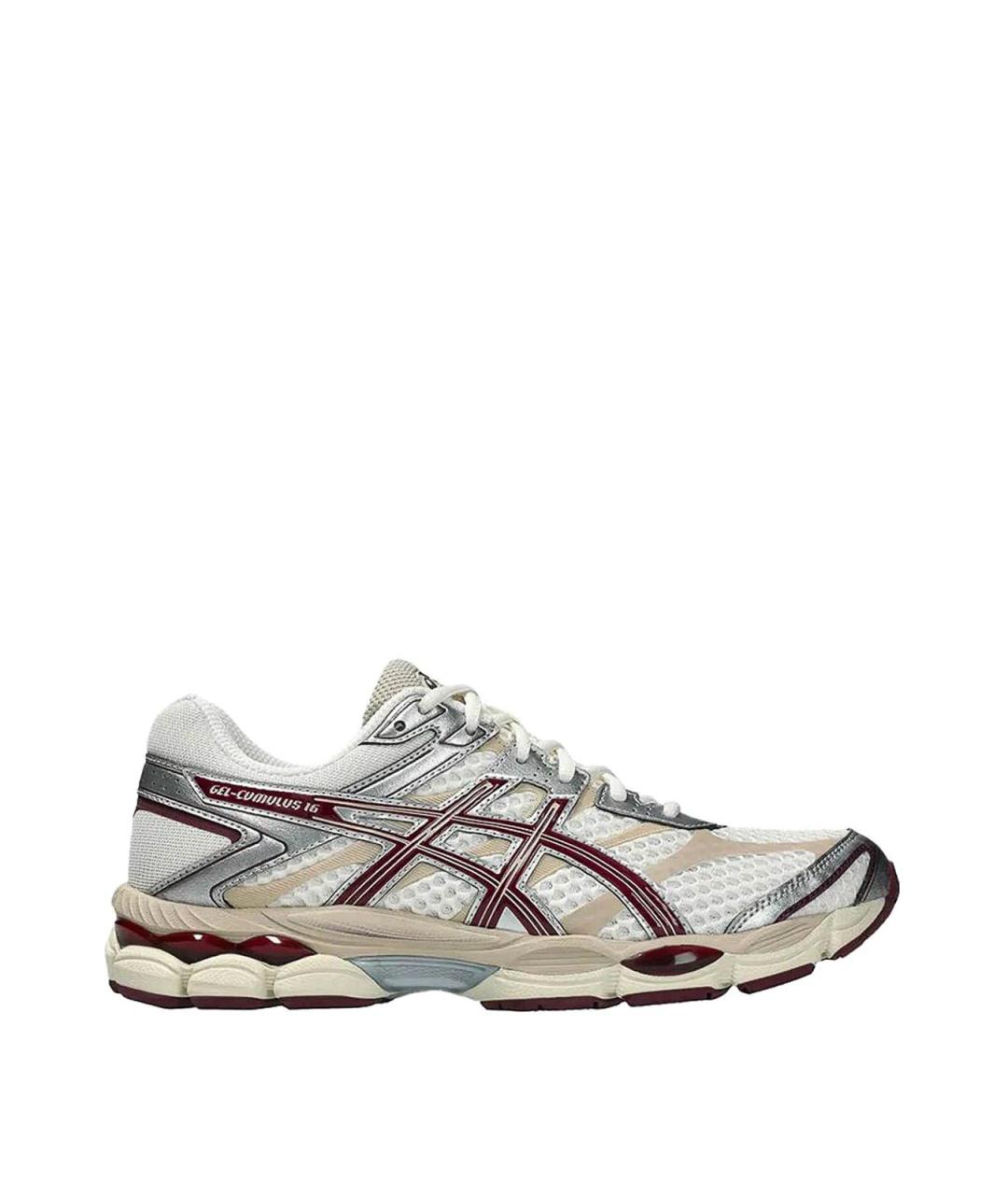 ASICS Белые кожаные низкие кроссовки / кеды, фото 1