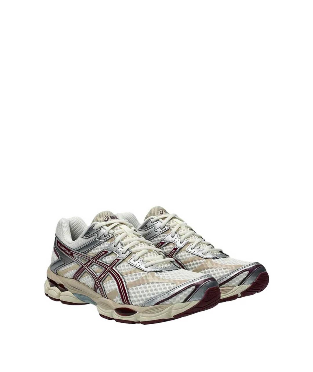 ASICS Белые кожаные низкие кроссовки / кеды, фото 2