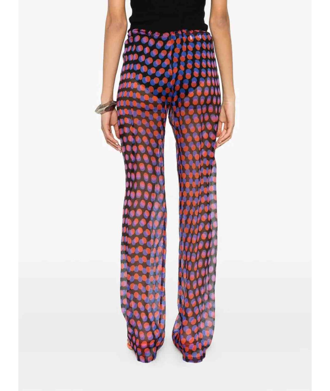 DRIES VAN NOTEN Мульти прямые брюки, фото 2