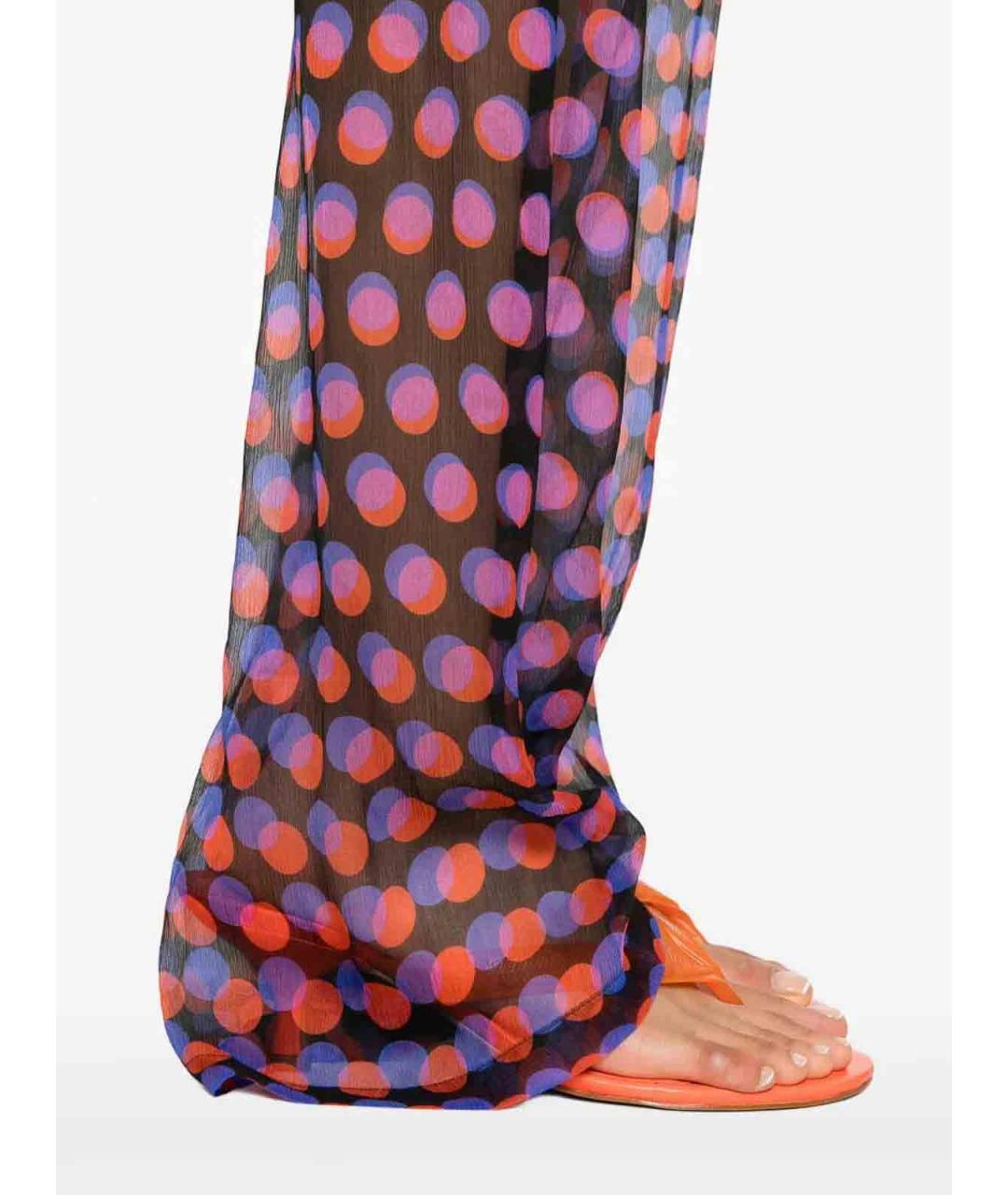 DRIES VAN NOTEN Мульти прямые брюки, фото 3
