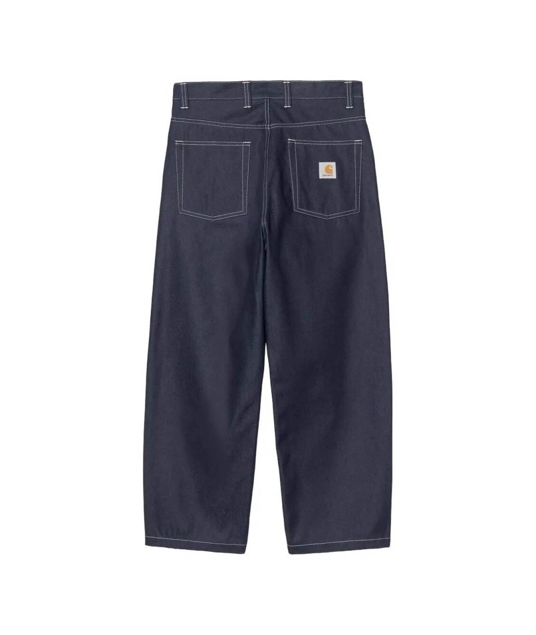 CARHARTT Синие хлопковые повседневные брюки, фото 2