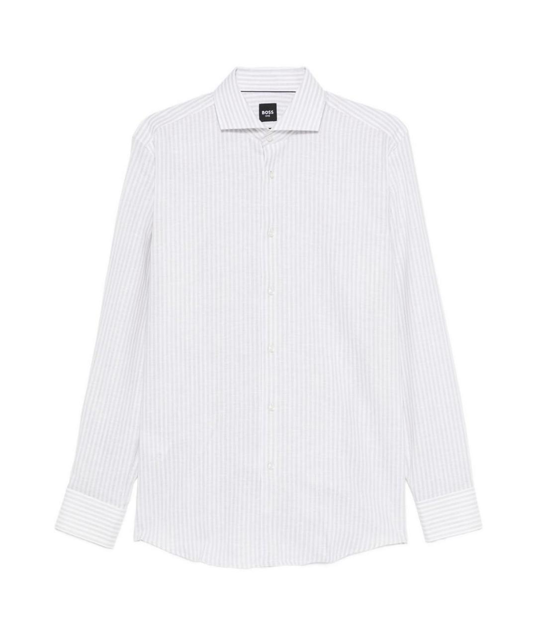 HUGO BOSS Белая кэжуал рубашка, фото 1
