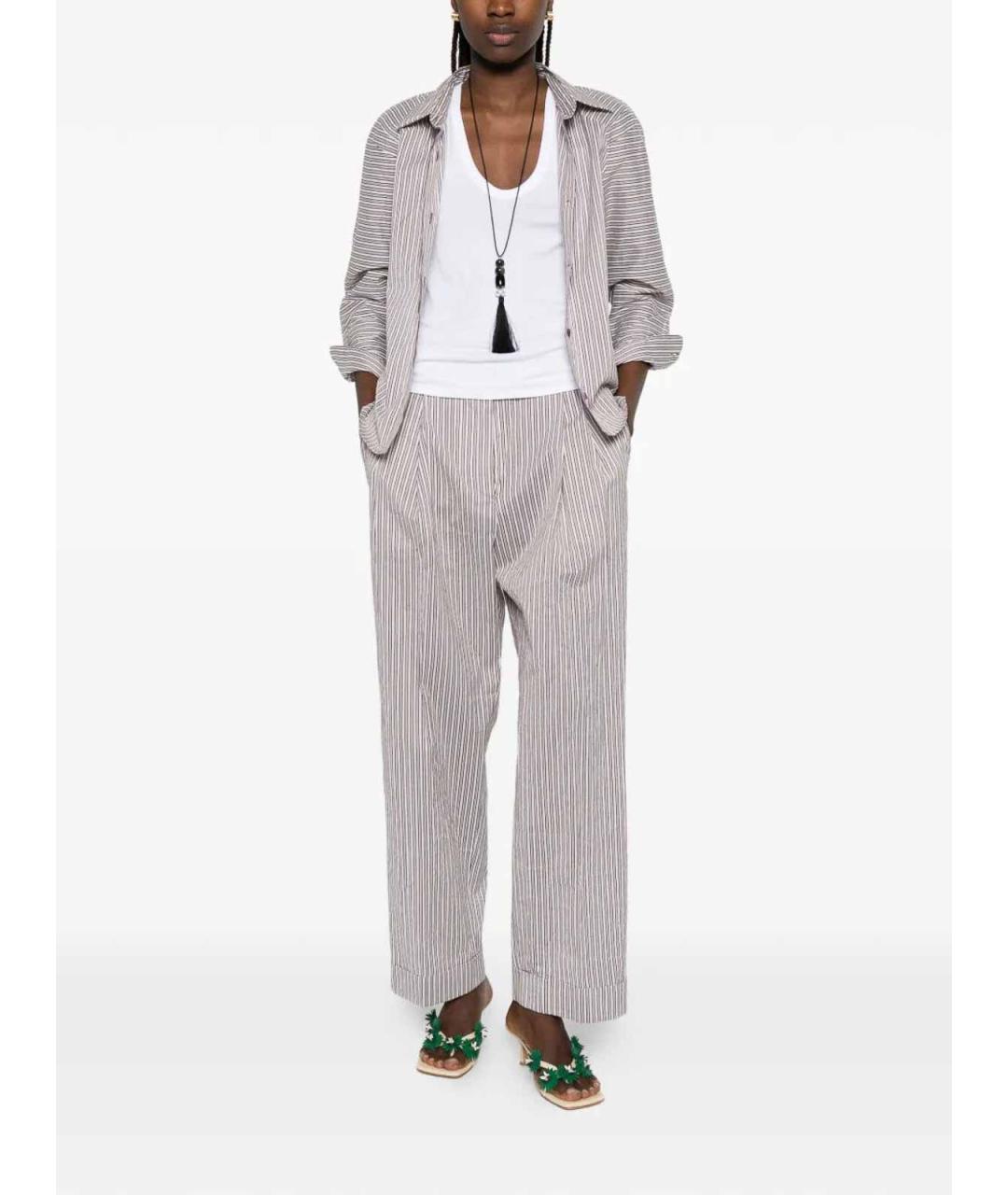 DRIES VAN NOTEN Мульти прямые брюки, фото 5