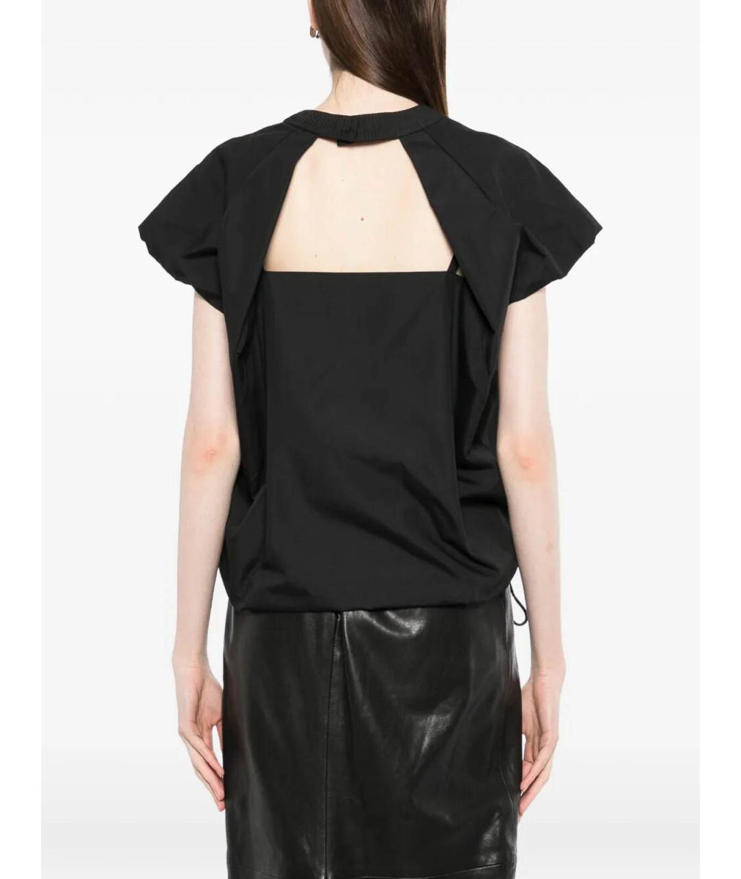 SACAI Черная футболка, фото 2