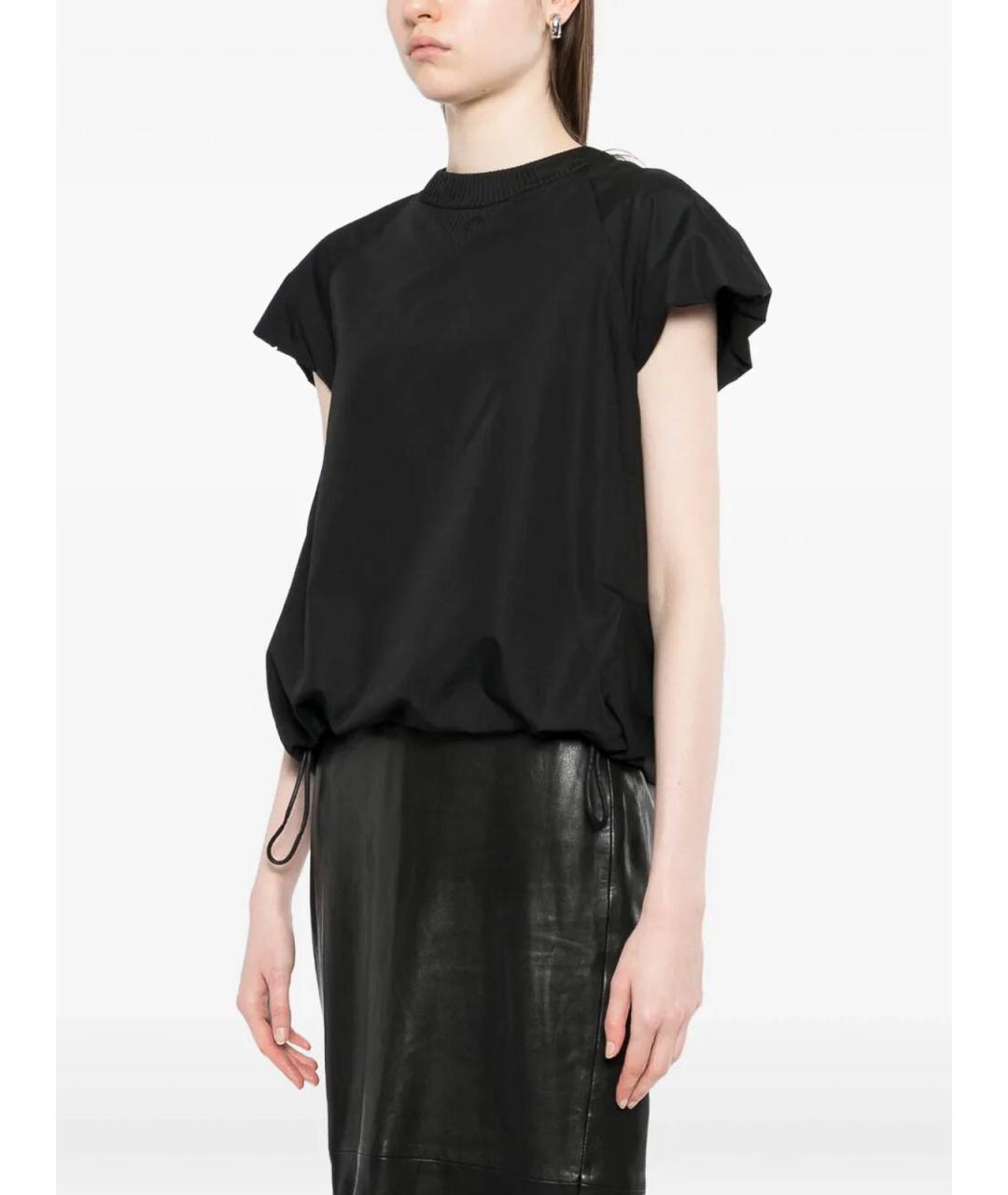 SACAI Черная футболка, фото 4