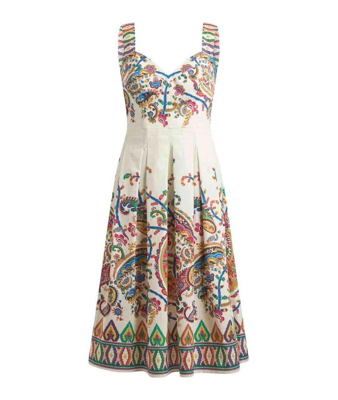 ETRO Мульти хлопковое повседневное платье, фото 1