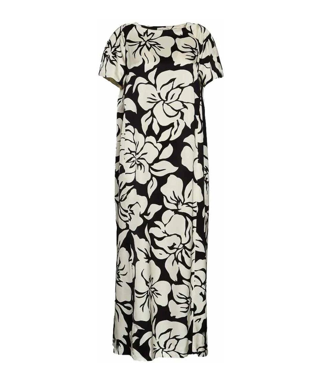 DRIES VAN NOTEN Черное вискозное повседневное платье, фото 1