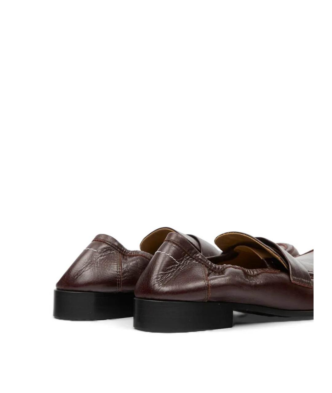 MM6 MAISON MARGIELA Коричневые лоферы, фото 3