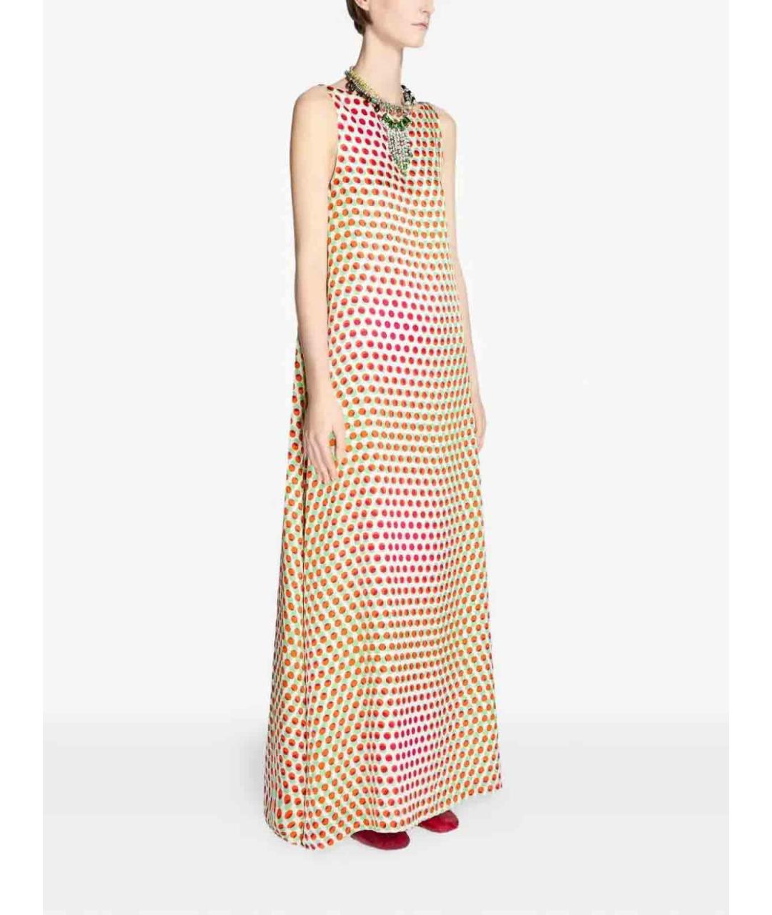 DRIES VAN NOTEN Мульти вискозное повседневное платье, фото 2