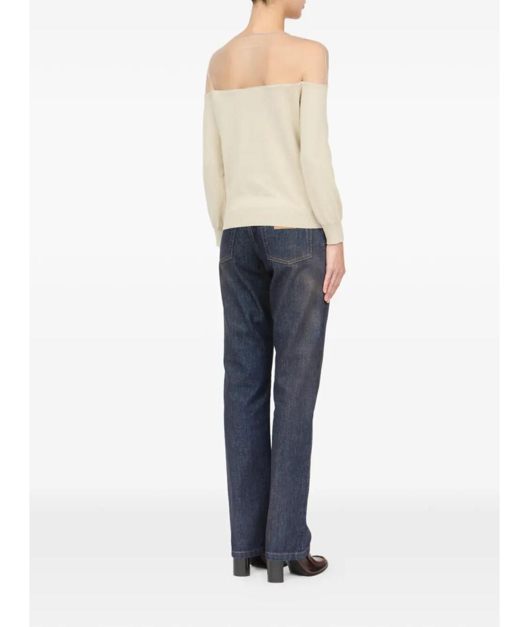 MM6 MAISON MARGIELA Бежевый кардиган, фото 6