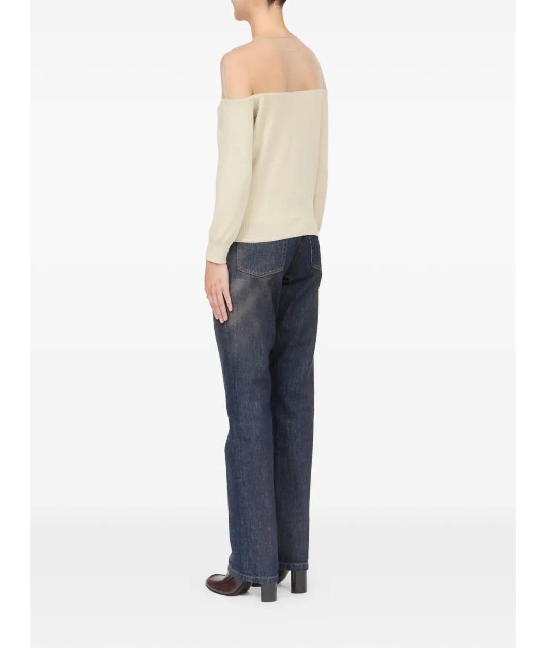 MM6 MAISON MARGIELA Бежевый кардиган, фото 5