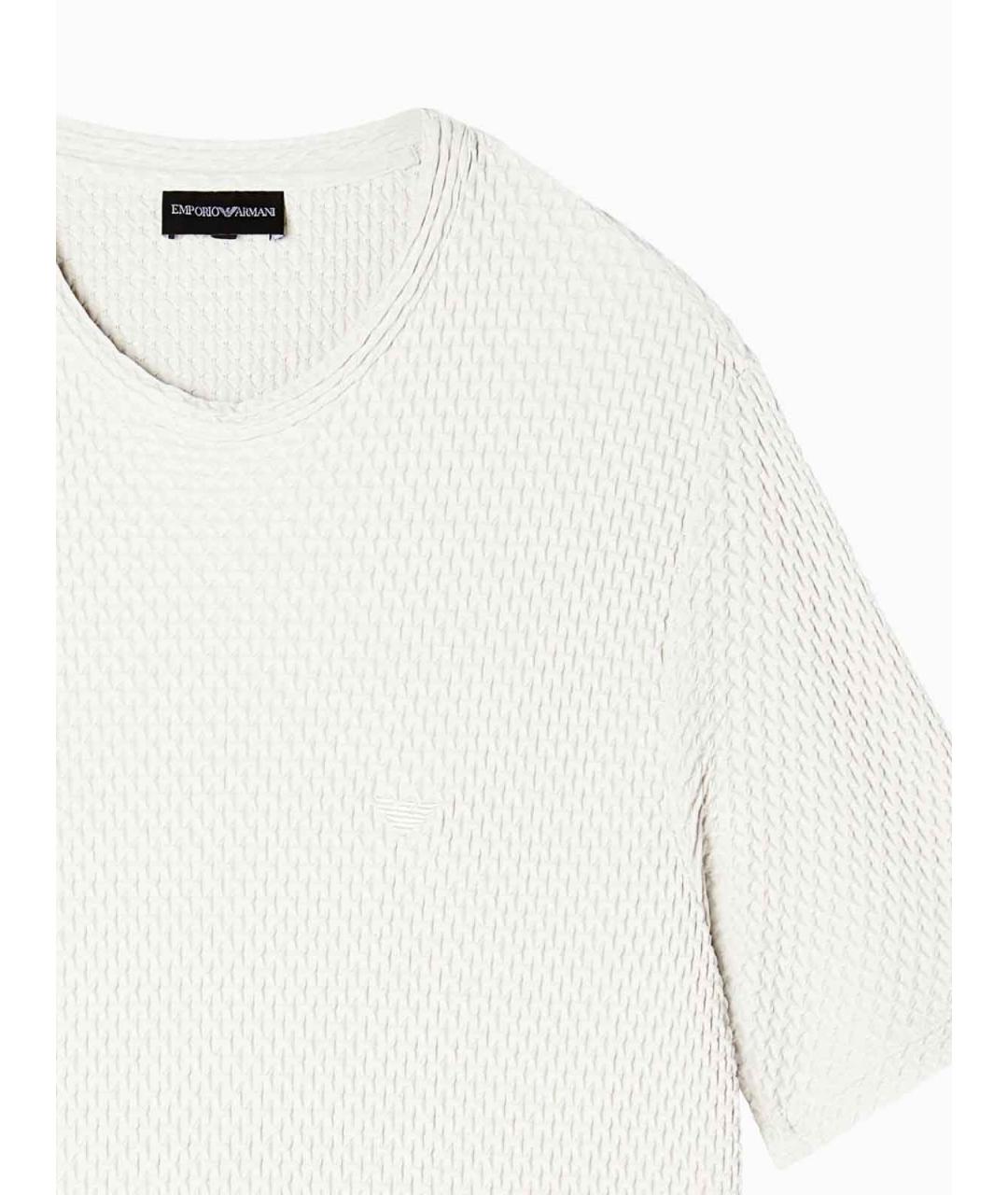 EMPORIO ARMANI Белая футболка, фото 3