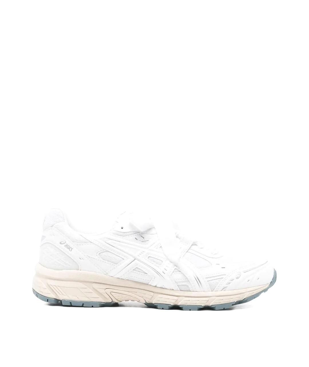 ASICS Белые кожаные кроссовки, фото 1