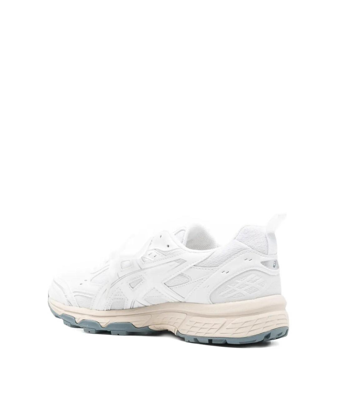 ASICS Белые кожаные кроссовки, фото 4