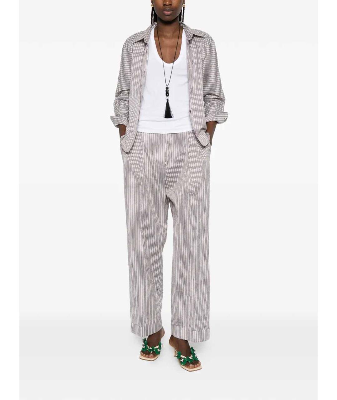 DRIES VAN NOTEN Коричневая рубашка, фото 4