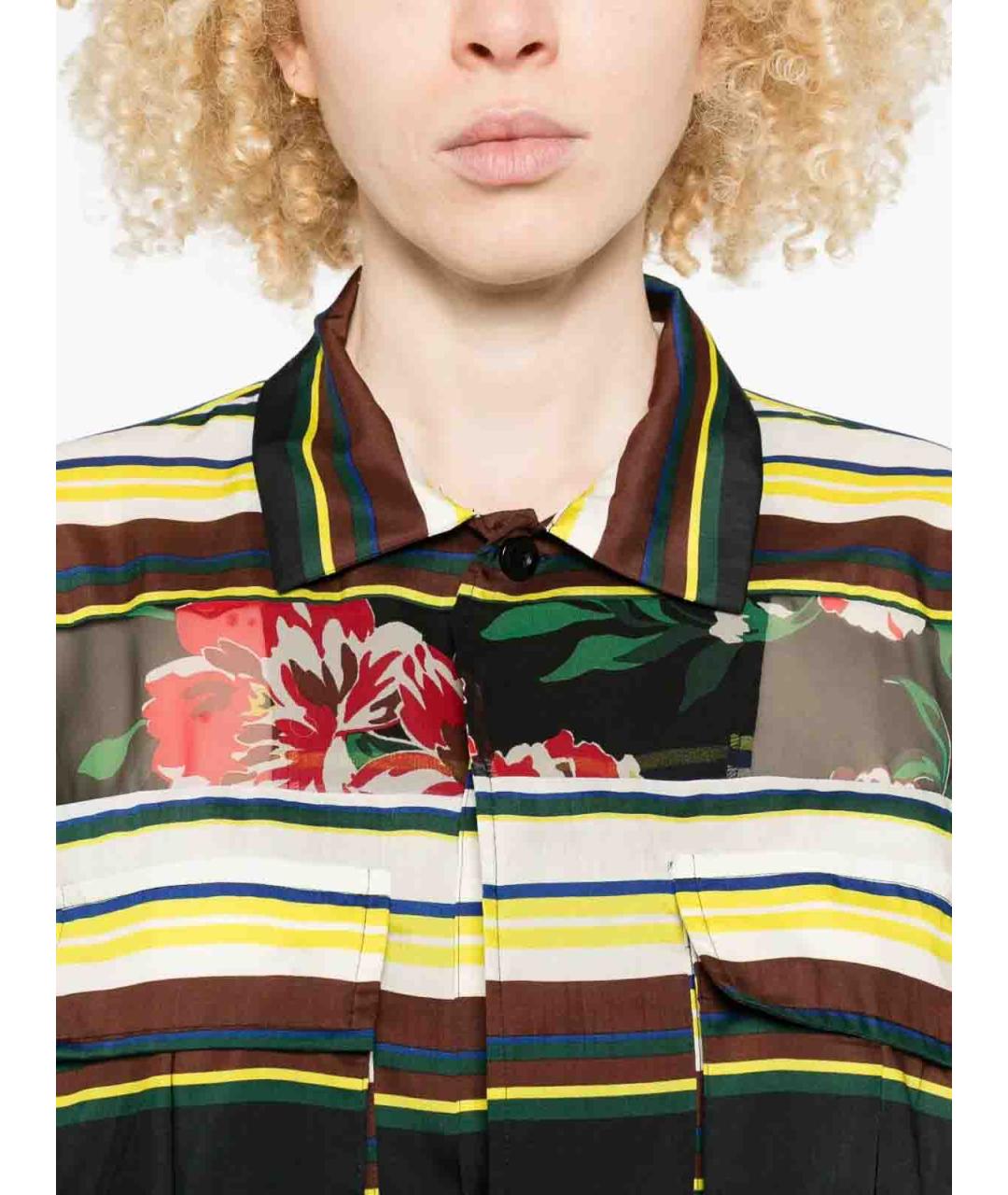 SACAI Мульти рубашка, фото 4