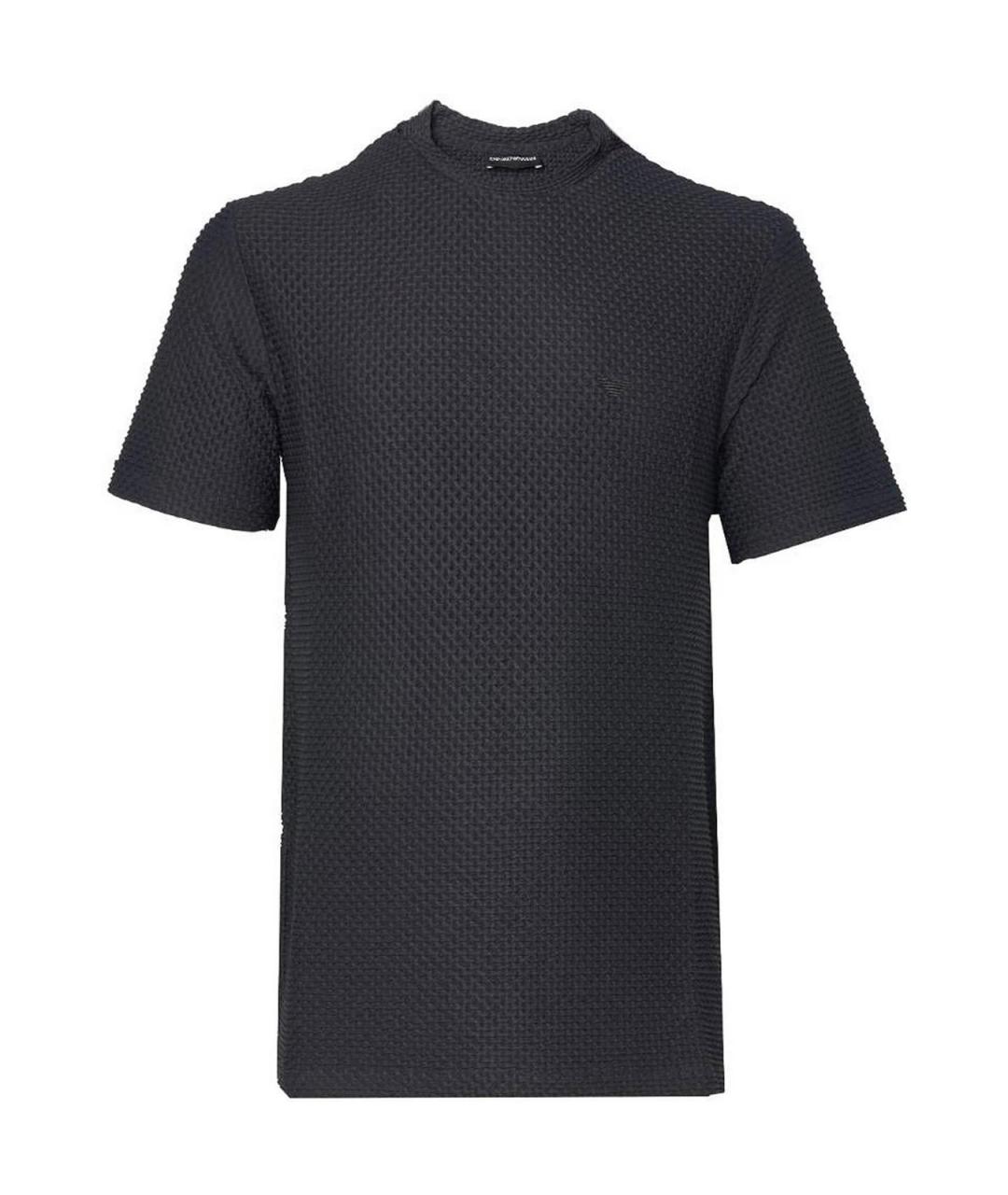 EMPORIO ARMANI Черная футболка, фото 1