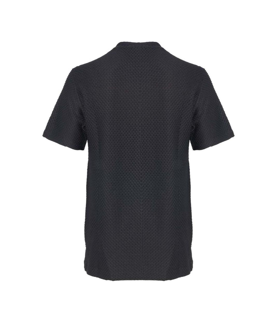 EMPORIO ARMANI Черная футболка, фото 2