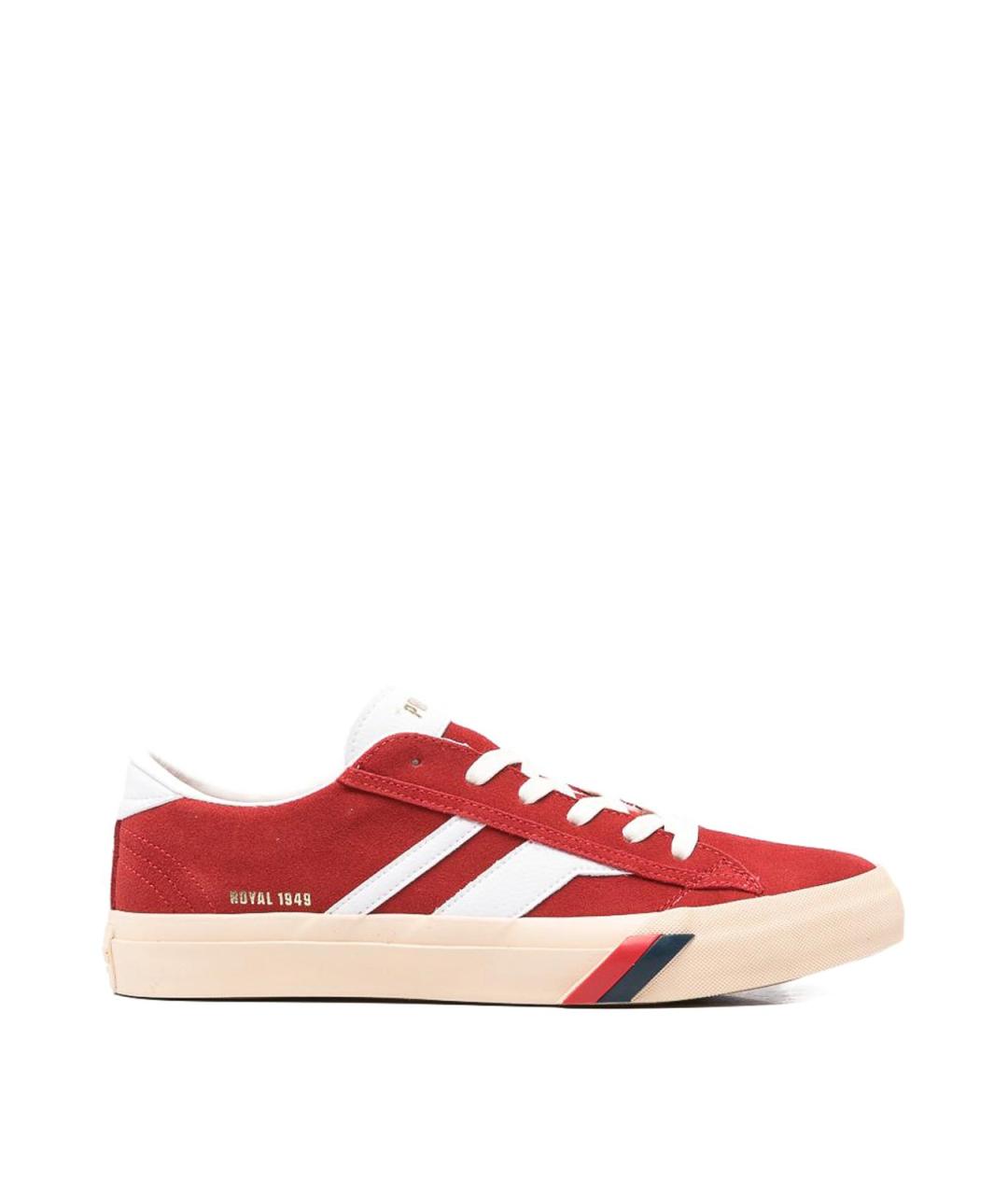 PRO-KEDS Красные замшевые низкие кроссовки / кеды, фото 1