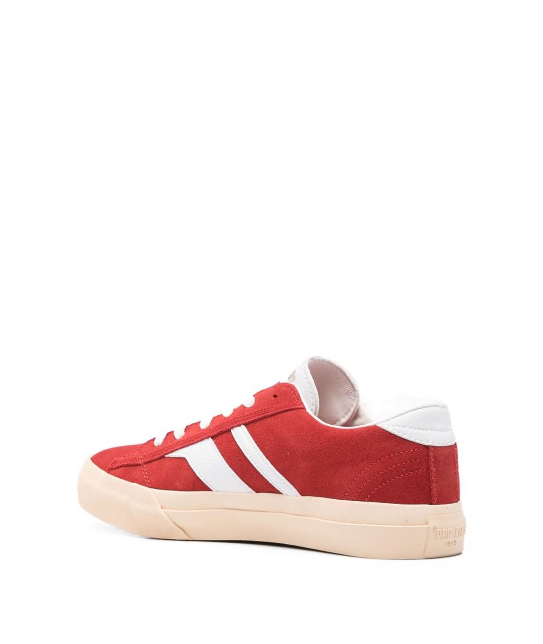 PRO-KEDS Красные замшевые низкие кроссовки / кеды, фото 3