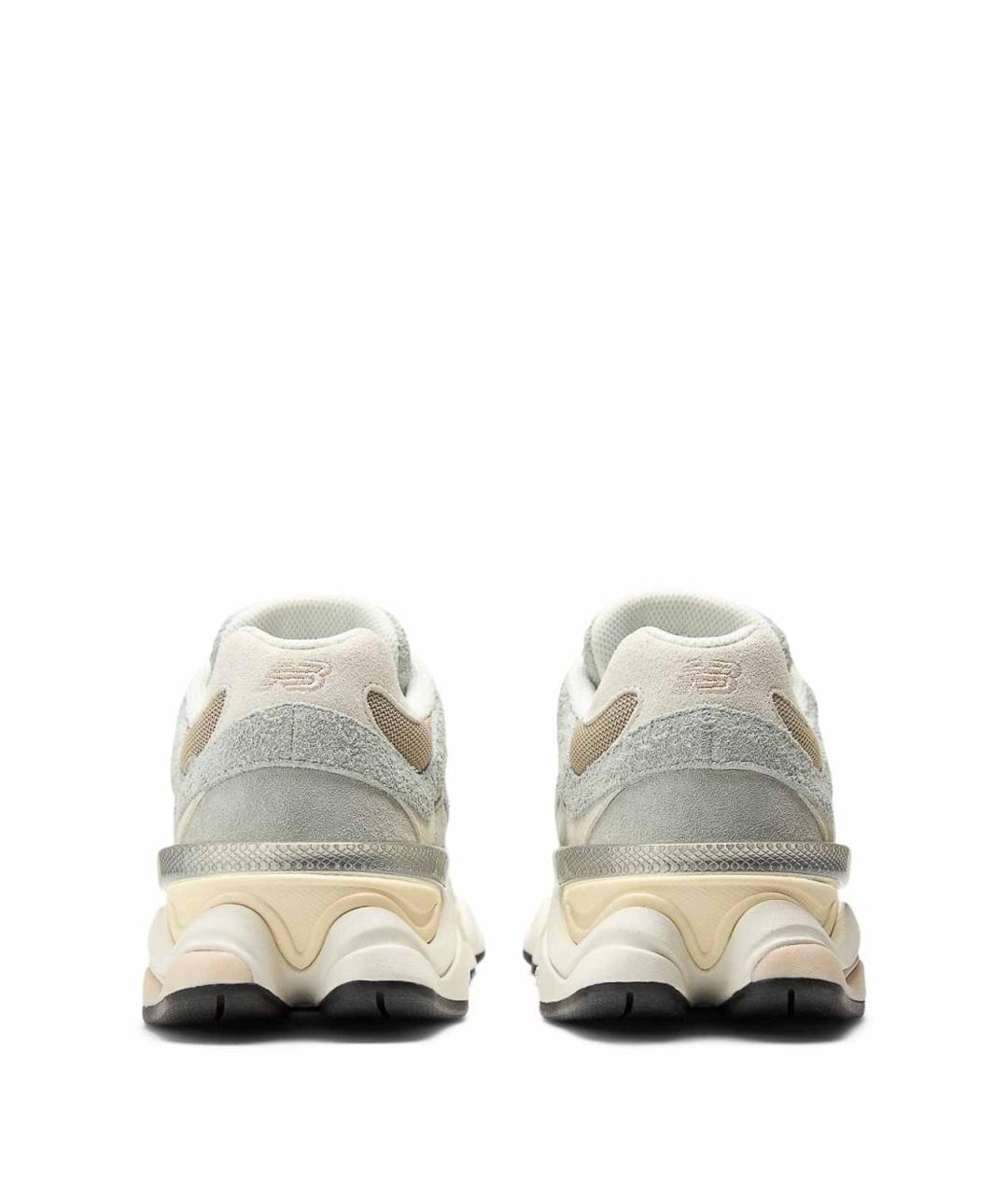 NEW BALANCE Серые замшевые кроссовки, фото 3